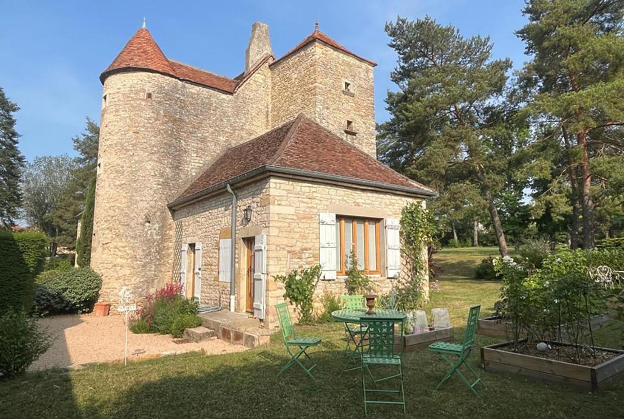 La Rocheliere Bed and Breakfast Bresse-sur-Grosne Exterior foto